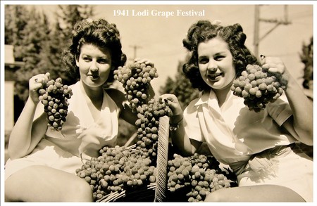 1941 Lodi Grape Festival queens.
