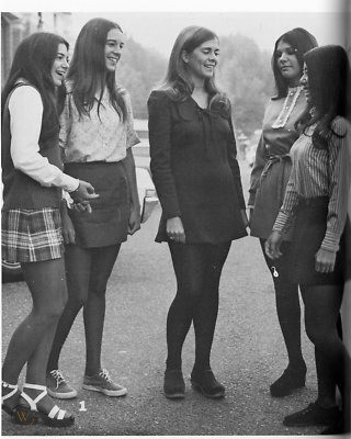 Photograph from the 1973 Lodi High School Yearbook, depicting students who would be among today's younger boomers, now in their mid-60s. worthpoint.com.